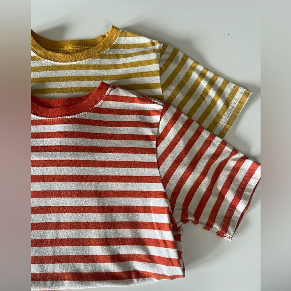 2 Wonder nation striped shirts size M